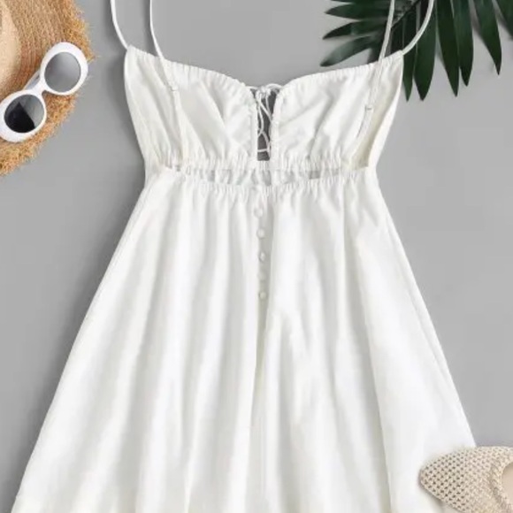 Zaful Dresses & Skirts - Brand new white mini dress
